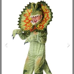 Dilophosaurus Dinosaur Costume Size Small